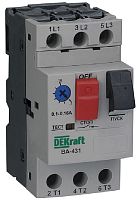 Выключатель автоматический для защиты электродвигателей DEKraft ВА-431 1.6-2,5A 660В картинка